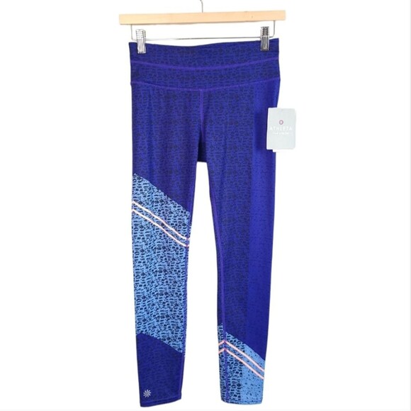 Athleta Leggings Camo 7/8 SonarTight Wicking Breathable Reflective NWT - Picture 1 of 10